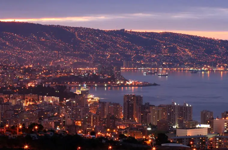 Vista de Valparaíso, zona de trabajo habitual de Ingeniería RS